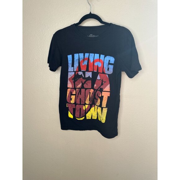 The Rolling Stones Living in a Ghost Town Black‎ T-shirt XS short sleeve band - Picture 1 of 6